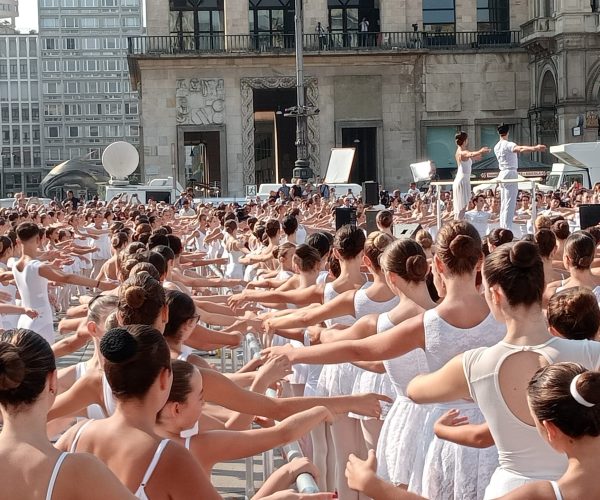 Lezione di ballo alla sbarra