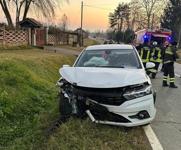 L'incidente mortale a Barone Canavese