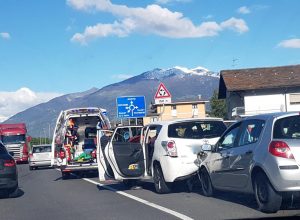 L'incidente stradale a Quart