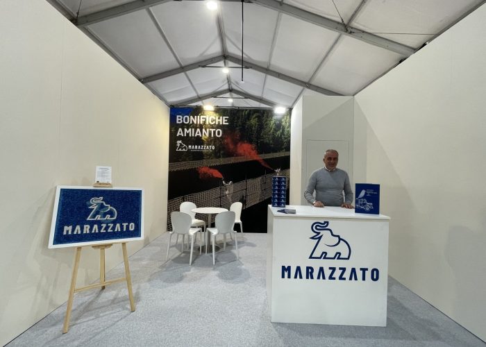 Lo stand di Marazzato Soluzioni Ambientali a Maison & Loisir ()