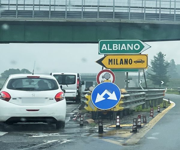 Lo svincolo di Albiano