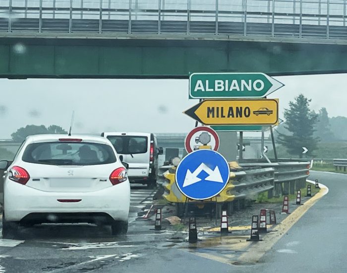 Lo svincolo di Albiano