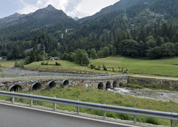 Località Pont Sec a Gressoney-Saint-Jean