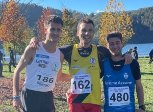 Lorenzo Brunier sul podio