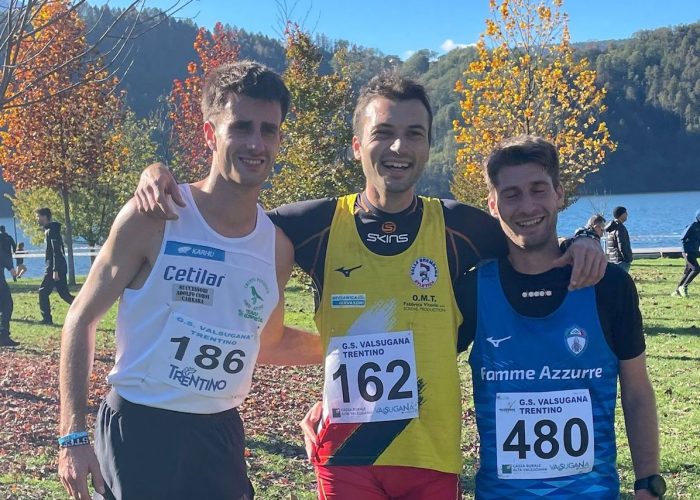 Lorenzo Brunier sul podio