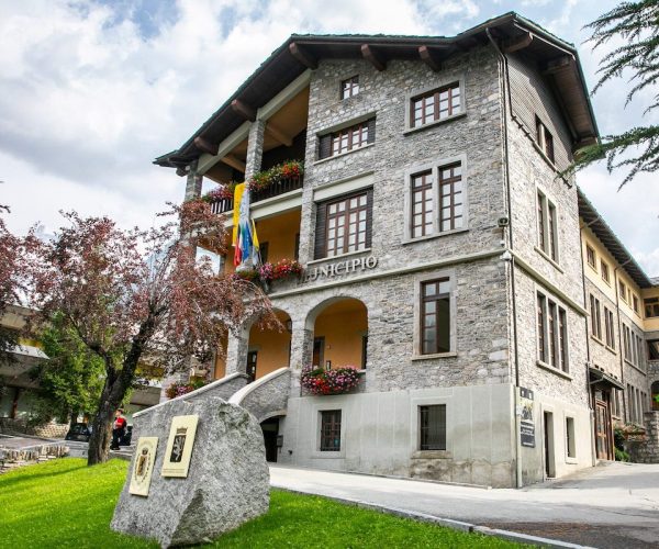 Il Municipio di Courmayeur