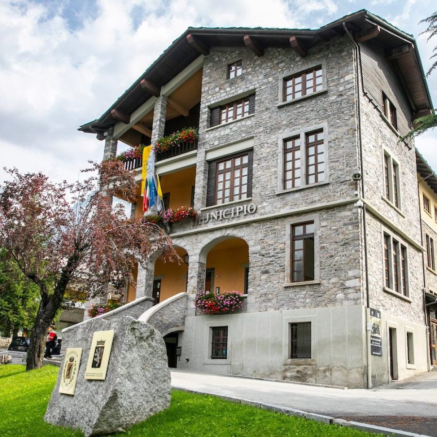 Il Municipio di Courmayeur