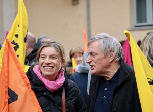 Luigi Ciotti e Donatella Corti