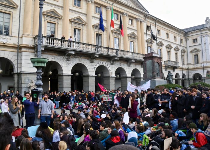 Manifestazione #FridaysForFuture ad Aosta