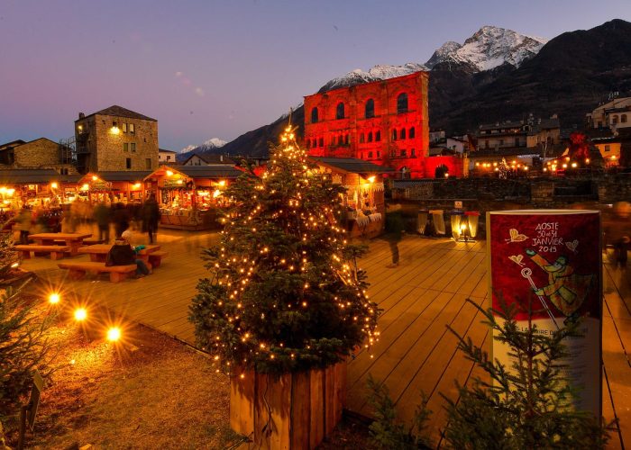 Marché Vert Noël - Foto Archivio Comune di Aosta