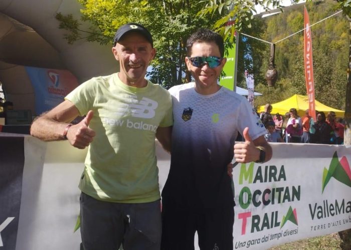 Marco Bethaz e Daniele Calandri Maira Occitan Trail