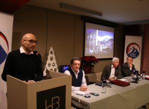 Marco Curighetti, Mauro Baccega, Ettore Viérin e Luca Girasole