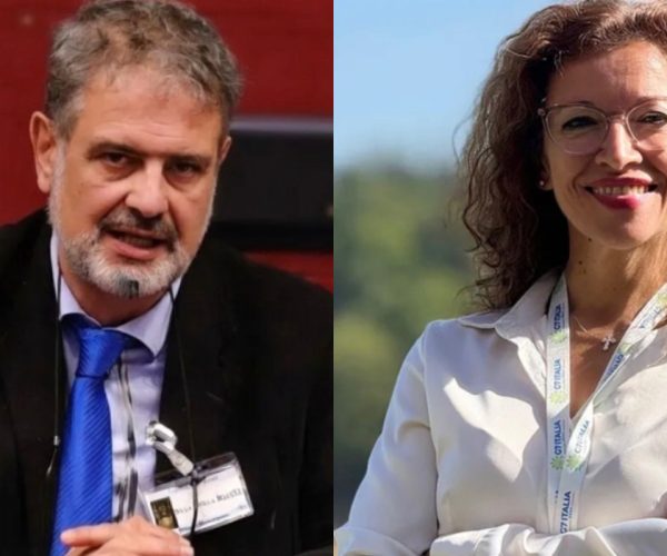 Marco Espa e Francesca Palmas