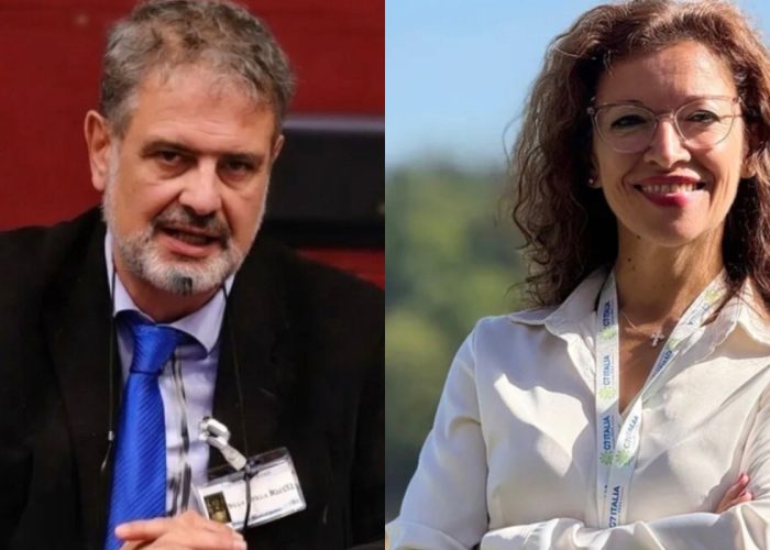 Marco Espa e Francesca Palmas