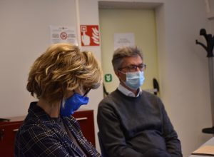 Marina Schiena e Alessandro Barmasse