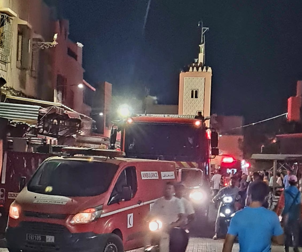Terremoto in Marocco Marrakech - Foto Jean Frassy