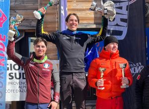 Matteo Rezzoli podio snowboardcross
