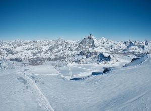 Audi Fis Ski World Cup, Matterhorn Cervino Speed Opening, Zermatt Cervinia (SUI ITA), //, immagini aeree della pista Gran Becca Photo credit: Pascal Gertschen