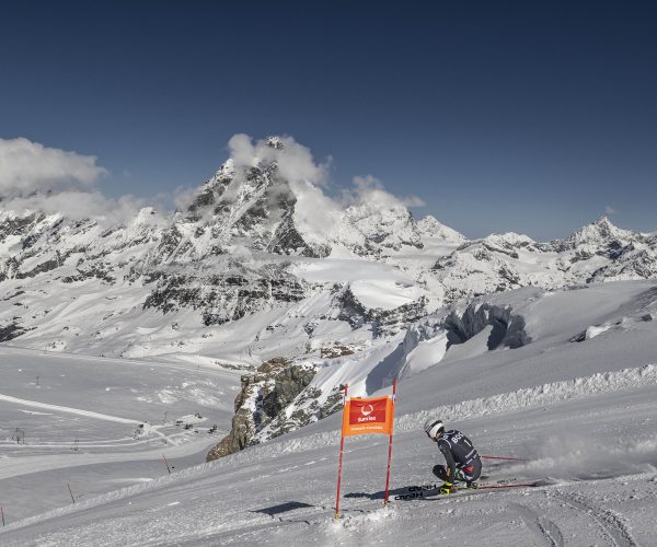 Audi Fis Ski World Cup, Matterhorn Cervino Speed Opening, Breuil Cervinia (ITA), //, shooting day, pista Gran Becca Photo credit: Stephan Boegli