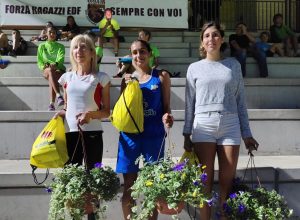 Meeting di mezzofondo Saint Christophe podio femminile