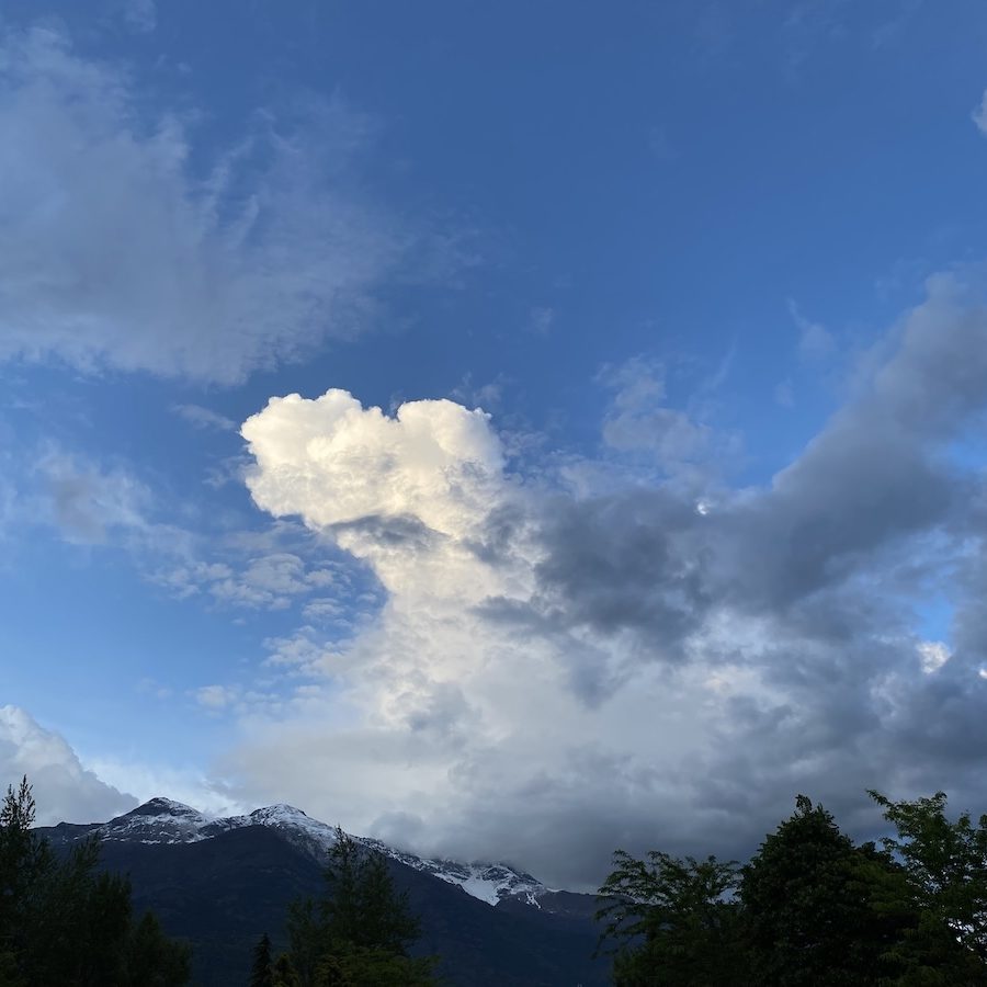 Meteo cielo nuvole sole