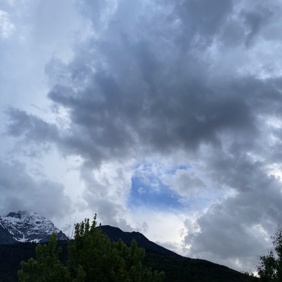 Meteo cielo nuvole sole