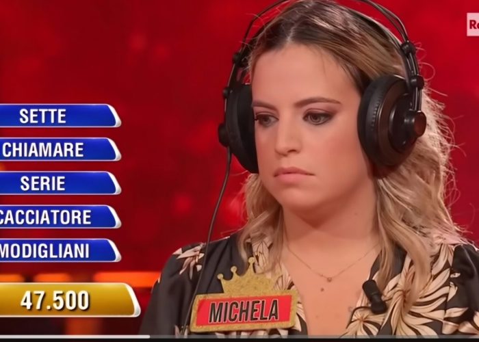 Michela Casula a L’Eredità Michela Casula a L'Eredità