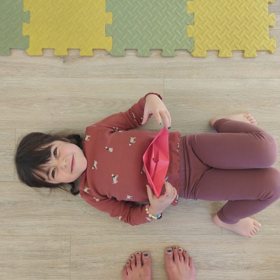 Mini percorso yoga per bambini