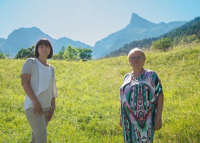 Monica Cretier e Lucia Bertorello