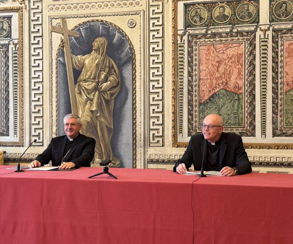 Monsignor Franco Lovignana e Don Fabio Bredy