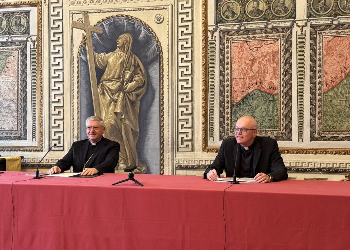 Monsignor Franco Lovignana e Don Fabio Bredy