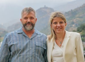 Montjovet Comunali Morena Danna con Ivan Priod