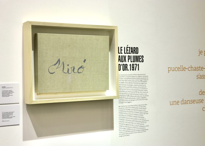 Mostra E quando sogno che vedo chiaro opere di Joan Mirò