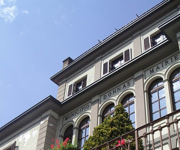 Villa Selve, sede del Municipio di Donnas - Foto Comune di Donnas
