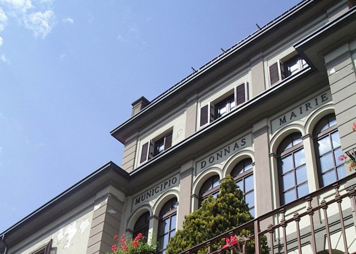 Villa Selve, sede del Municipio di Donnas - Foto Comune di Donnas