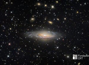 La galassia NGC 7331 nella costellazione di Pegaso ripresa dalle piazzole dell’Osservatorio Astronomico della Regione Autonoma Valle d’Aosta. Credit: Paolo Demaria - Associazione Astrofili Bisalta per la Fondazione C. Fillietroz-ONLUS