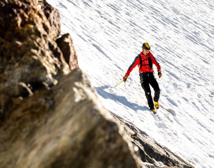 Nadir MAguet FKT Grandes Jorasses