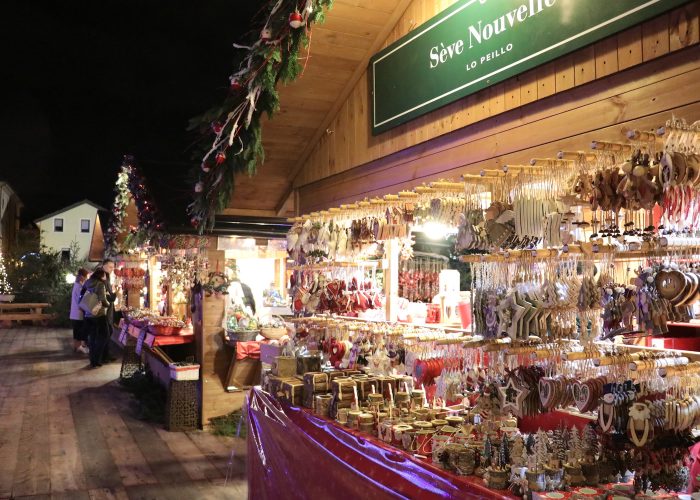 Natale in piazza Chanoux e Marché Vert Noël 2019