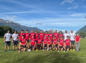 Nazionale italiana seven rugby a Sarre