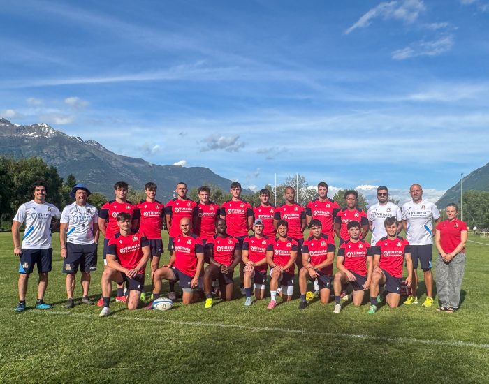 Nazionale italiana seven rugby a Sarre