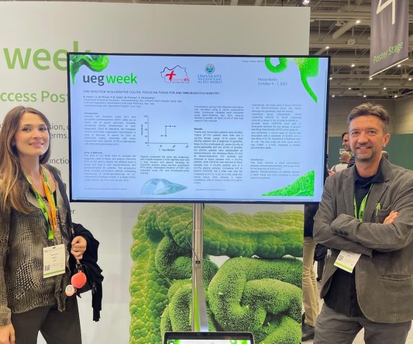 Nella foto la Dott ssa Raffaella Rima e il Dott Stefano Okolicsanyi