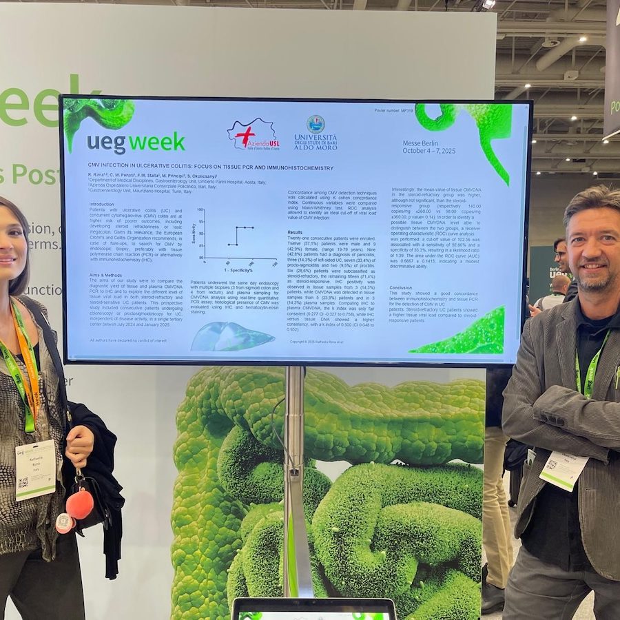 Nella foto la Dott ssa Raffaella Rima e il Dott Stefano Okolicsanyi