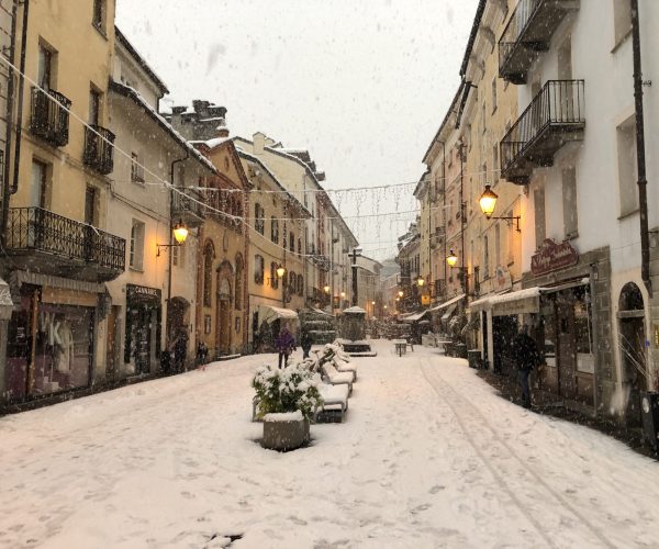 Neve ad Aosta