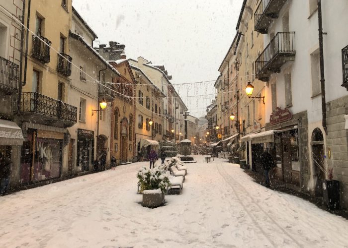 Neve ad Aosta