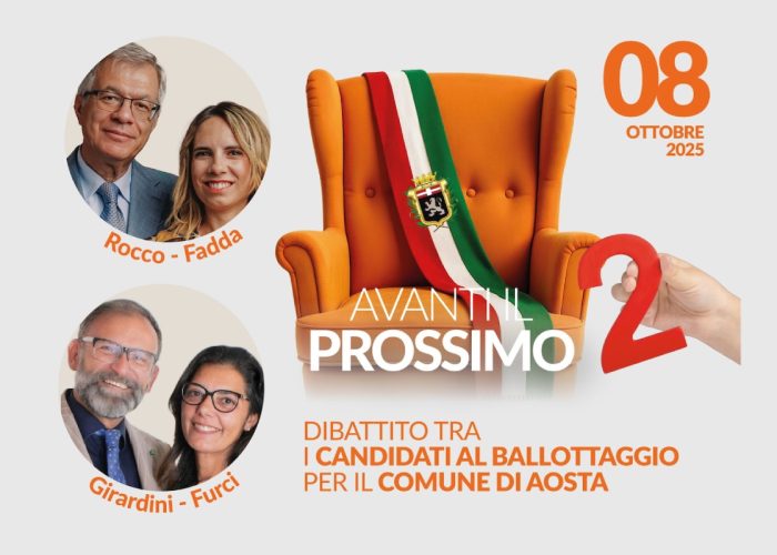 Ballottaggio sindaci Aostasera