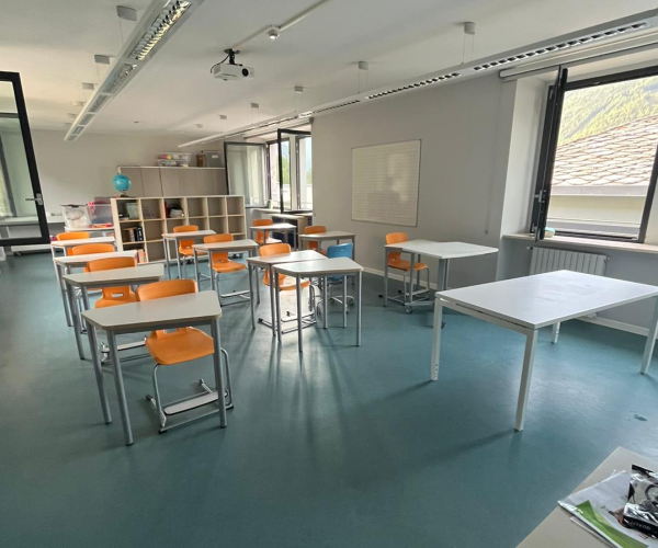 Nuove aule a Cogne