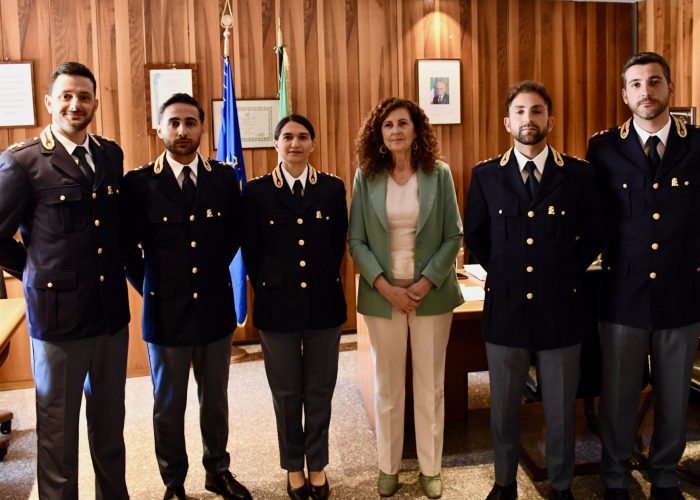 Nuovi funzionari Questura Aosta