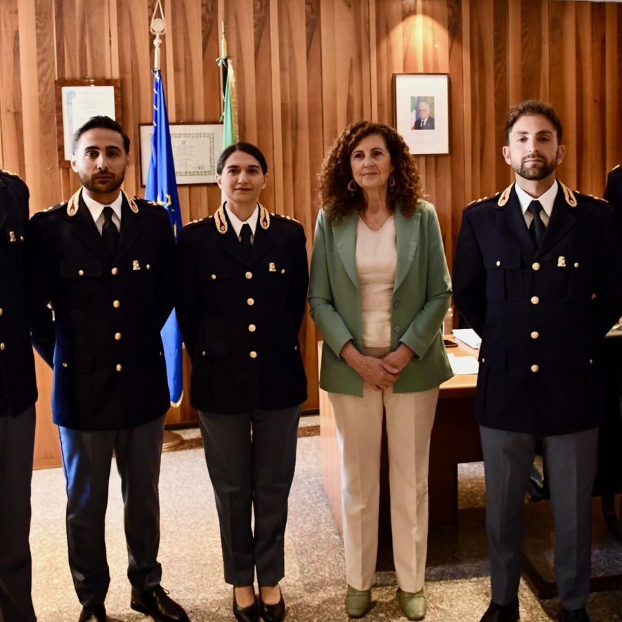 Nuovi funzionari Questura Aosta