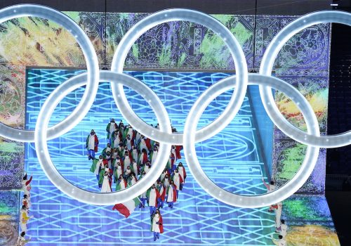 Olimpiadi Pechino cerimonia chiusura foto Gio Auletta Pentaphoto