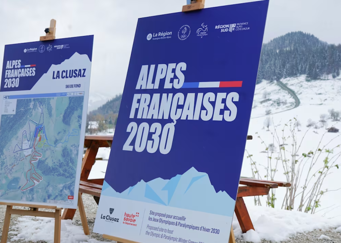 Olimpiadi invernali 2030 alpi francesi foto Olympics